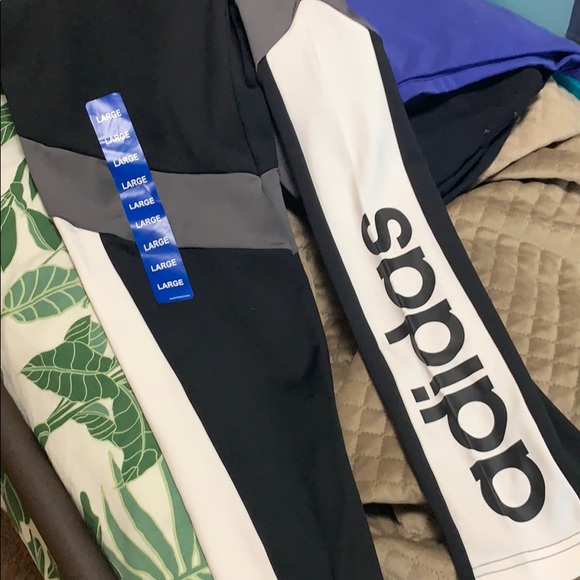 Adidas workout pants - Picture 1 of 3